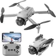 FLH I5 Pro Drone FPV WiFi Drone for One Key Landing, Optical Flow Hover Brushless Motor 2 Battery image