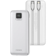 FONENG PX135 10000mAh Power Bank With 2 Built-in Cables (22.5W) image