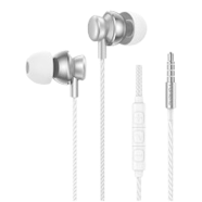 FONENG T67 In-Ear Metal Wired 3.5mm Earphone with Mic image