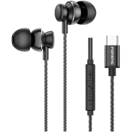 FONENG T67 Type-C In-Ear Heavy Bass Wired Earphone image