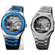 FORSINING Men Hollow Flywheel Automatic Mechanical Watch image
