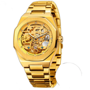 FORSINING Men Hollow Flywheel Automatic Mechanical Watch image