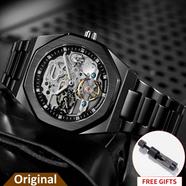 FORSINING Men Hollow Flywheel Automatic Mechanical Watch image