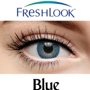 FRESHLOOK Blue Color Contact Lens With Kit Box - #Blue icon