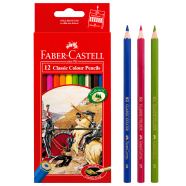 Faber Castell 12 Classic Colour Pencil Long image