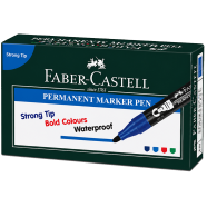 Faber Castell Permanent Marker Pen 12 Pcs image