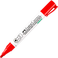 Faber Castell Whiteboard Marker Pen 12Pcs - Red Ink icon