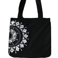 Fabric Hand Tote Bag With Zipper - BF-325 image