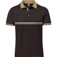 Fabrilife Classical Edition Single Jersey Knitted Polo- Umber image