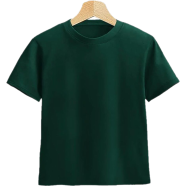 Fabrilife Kids Premium Blank T-shirt - Green image