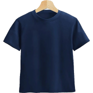 Fabrilife Kids Premium Blank T-shirt -Navy image