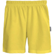 Fabrilife Kids Premium Cotton Shorts - Yellow image