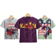 Fabrilife Kids Premium T-Shirt - Spiderman, Ironman, Captain America image