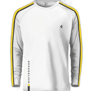 Fabrilife Mens Metro Edition Premium Full Sleeve T-shirt - Whitespace image