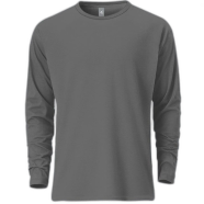 Fabrilife Mens Premium Blank Full Sleeve T-Shirt - Charcoal image
