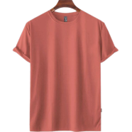 Fabrilife Mens Premium Blank T-shirt - Brick Red image