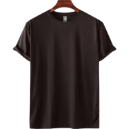 Fabrilife Mens Premium Blank T-shirt -Chocolate image
