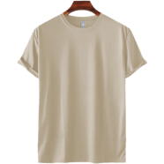 Fabrilife Mens Premium Blank T-shirt - Cream image