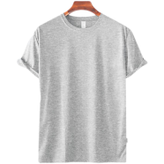 Fabrilife Mens Premium Blank T-shirt - Gray Melange image