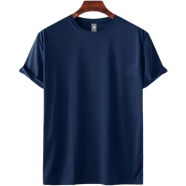 Fabrilife Mens Premium Blank T-shirt - Navy image