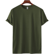 Fabrilife Mens Premium Blank T-shirt- Olive image