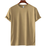 Fabrilife Mens Premium Blank T-shirt- Tan image