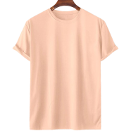 Fabrilife Mens Premium Blank T-shirt - Tropical Peach image