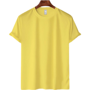 Fabrilife Mens Premium Blank T-shirt- Yellow image