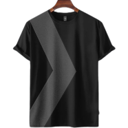 Fabrilife Mens Premium Designer Edition T Shirt - Black image