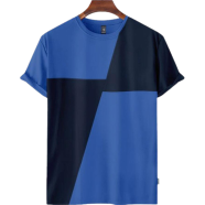 Fabrilife Mens Premium Designer Edition T Shirt - Deep Blue image