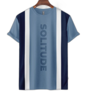 Fabrilife Mens Premium Designer Edition T Shirt - Solitude image