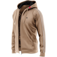 Fabrilife Mens Premium Hoodie Urban - Light Coffee image