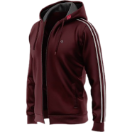 Fabrilife Mens Premium Hoodie Urban - Redwine image