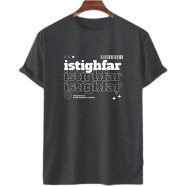 Fabrilife Mens Premium Islamic T-Shirt - Istighfar image