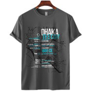 Fabrilife Mens Premium T-Shirt- Dhaka image