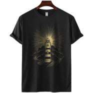 Fabrilife Mens Premium T-Shirt - Lighthouse image