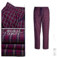 Fabrilife Mens Premium Trouser - Maroon Stripe image