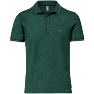 Fabrilife Premium Elite Edition Double PK Cotton Polo - Green image