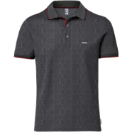 Fabrilife Premium Elite Edition Double PK Cotton Polo - Anthra Melange image
