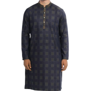 Fabrilife Premium Jacquard Cotton Panjabi - Zain image