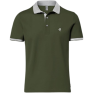 Fabrilife Single Jersey Knitted Cotton Polo - Olive image