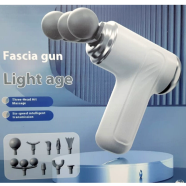 Facia Gun Pro Light Age Wireless Massage Gun 6 Speed Myofascial Therapy Device with Multiple Heads image