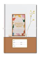 Fail Quotes Design Heart's SMART Binding Khata (Margin) - 200 Pages image