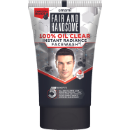 Fair and Handsome 100 Percent Oil Clear Instant Radiance Face Wash 50 gm image