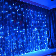 Fairy Decorative Lights Led-Blue Color, Wedding Festival Party Warm White Waterproof Led Lights. image