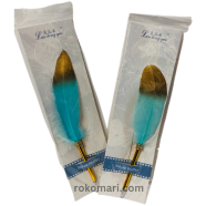 Fancy Artificial Feather Ball Point Pen (Ink Color Blue) image