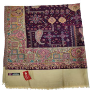 Fancy Comfortable Soft Cashmere Poshmina Kani Shawl image