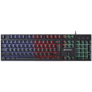 Fantech K614L Fighter III Membrane Backlit Black Wired Gaming Keyboard image