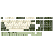 Fantech Keycaps Set PBT Dual Shot Milky Matcha Cherry Profile ACK01 image