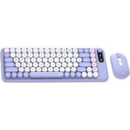 Fantech WK898 Go Mochi Wireless 2 in 1 Combo Keyboard Purple image
